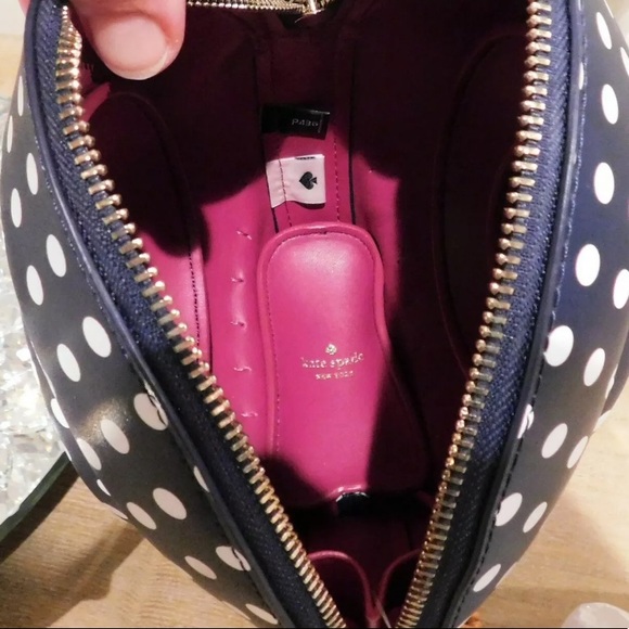 Kate Spade  Enchanted Forest Wicker Scarlet blue - Picture 6 of 9